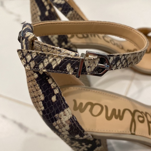 Sam Edelman python block heels - Picture 9 of 9